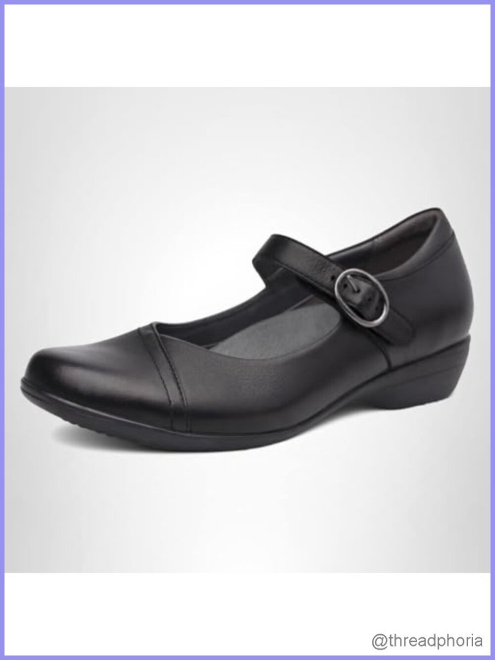 Dansko Women's Fawna Mary Jane 1.5" Heel Leather Comfort Shoes